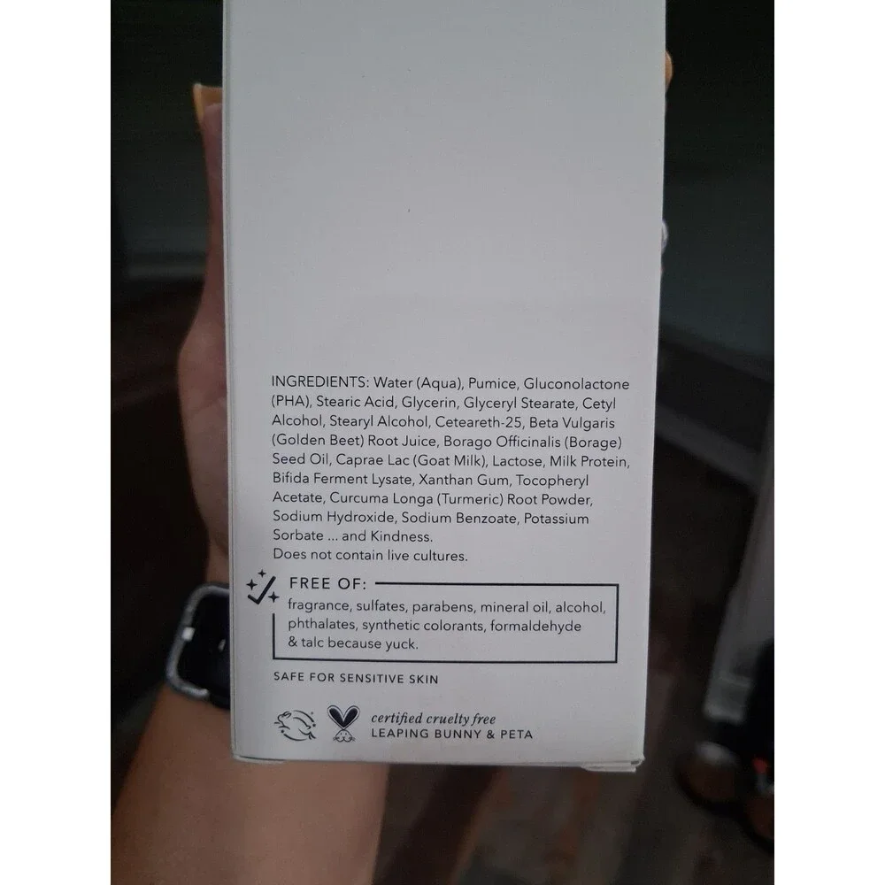 Beekman 1802- Sunshine Scrub Body Exfoliator 8 fl. oz.   NEW IN UNSEALED BOX HB